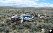 Downed Plane. Photo by Sweetwater County Sheriff’s Office.