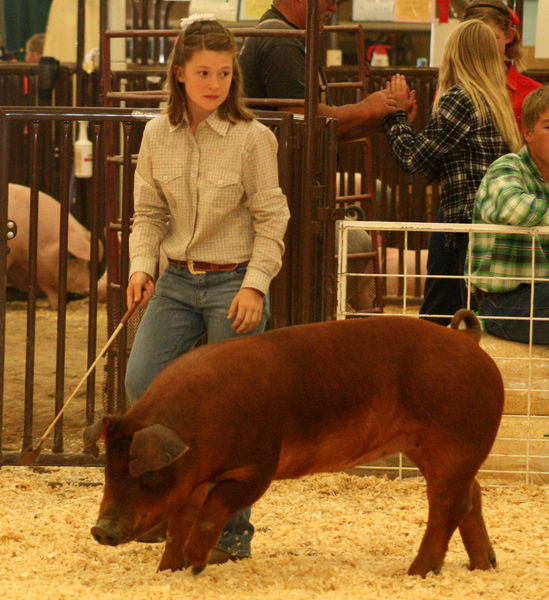 Sarah Commerer. Photo by Clint Gilchrist, Pinedale Online.