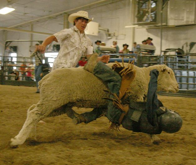 Ethan Tel Jensen. Photo by Dawn Ballou, Pinedale Online.