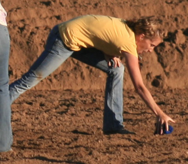 Hard t-shirt balls. Photo by Dawn Ballou, Pinedale Online.