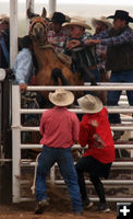 Chute Wreck. Photo by Clint Gilchrist, Pinedale Online.