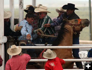 Helping Hands. Photo by Clint Gilchrist, Pinedale Online.