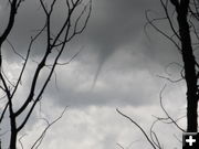 Funnel Cloud. Photo by Jim Mitchell.