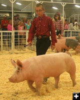 Justin Winkleman. Photo by Clint Gilchrist, Pinedale Online.