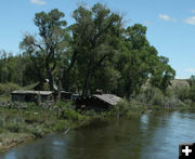 East Fork cabin. Photo by Dawn Ballou, Pinedale Online.