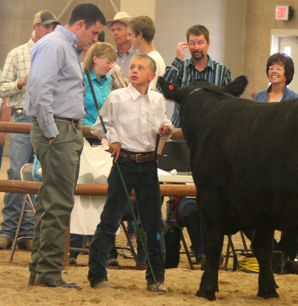 Garett Schamber. Photo by Clint Gilchrist, Pinedale Online.