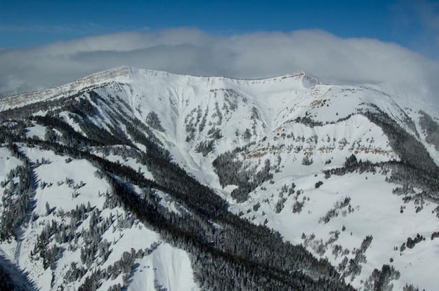 Wyoming Range. Photo by Rita Donham, Wyoming Aero Photo.