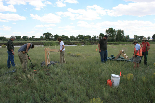 Emigrant Archaeology. Photo by Dawn Ballou, Pinedale Online.