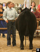 Megan Sims. Photo by Clint Gilchrist, Pinedale Online.