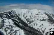 Wyoming Range. Photo by Rita Donham, Wyoming Aero Photo.