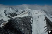 Wyoming Range. Photo by Rita Donham, Wyoming Aero Photo.