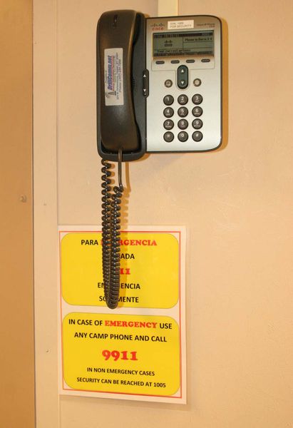 Hall phone. Photo by Dawn Ballou, Pinedale Online.