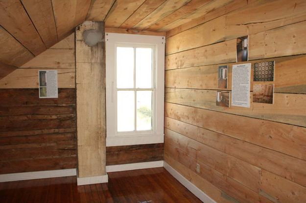 Wood Bedroom. Photo by Dawn Ballou, Pinedale Online.