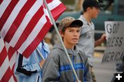 In memory of Sept. 11. Photo by Matt Naber, Sublette Examiner.