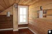 Wood Bedroom. Photo by Dawn Ballou, Pinedale Online.