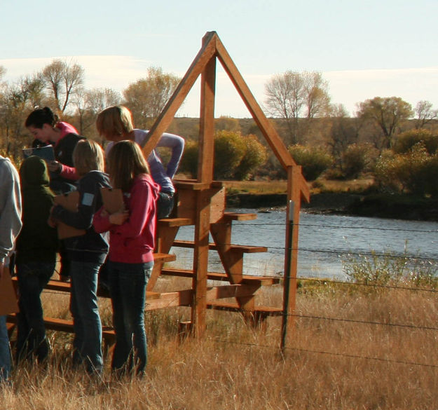 Stile. Photo by Dawn Ballou, Pinedale Online.