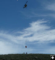 Lifting. Photo by Tip Top Search and Rescue.