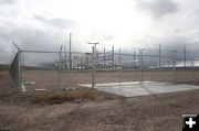 Chimney Butte Substation. Photo by Dawn Ballou, Pinedale Online.