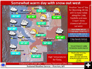 Weather Outlook Dec. 27, 2011. Photo by National Weather Service.