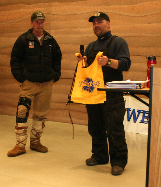 Yellow Bib. Photo by Dawn Ballou, Pinedale Online.