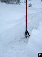 Shovel work. Photo by Bill Winney.