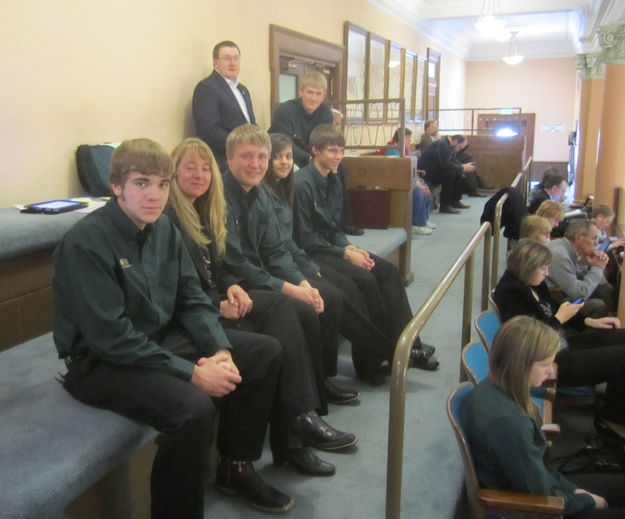 4-H at Legislature. Photo by Bill Winney.