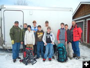 Winter Klondike. Photo by Robert Lenz, Scoutmaster, Troop 1.