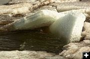 Green River ice. Photo by Dave Bell.