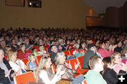 Happy crowd. Photo by Tim Ruland, Pinedale Fine Arts Council.