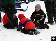 Snow explorers. Photo by Travis Pearson, Pinedale Roundup.