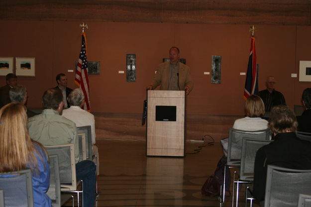 Governor Matt Mead. Photo by Dawn Ballou, Pinedale Online.