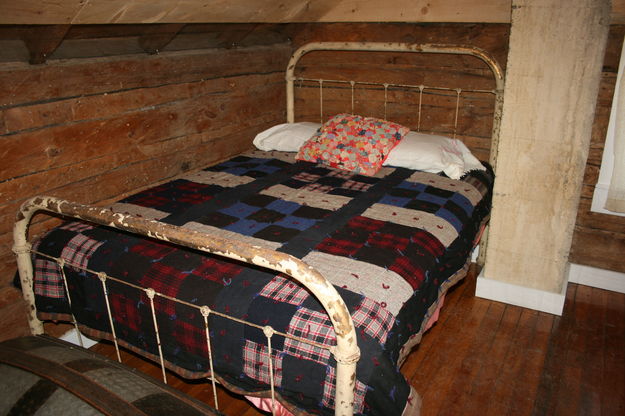 Old Bed. Photo by Dawn Ballou, Pinedale Online.