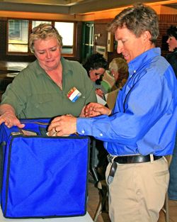 Pinedale vote. Photo by Matthew Manguso, Pinedale Roundup.