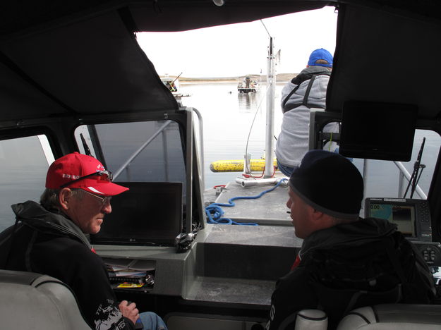 On the water at recovery scene. Photo by Tip Top Search and Rescue.