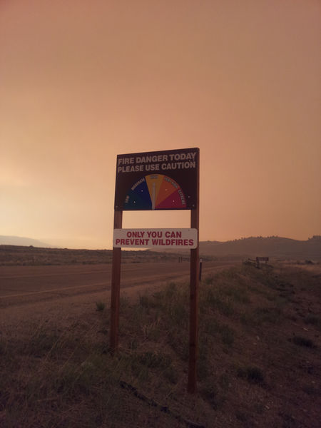 Time to change the sign. Photo by Duke Edwards.