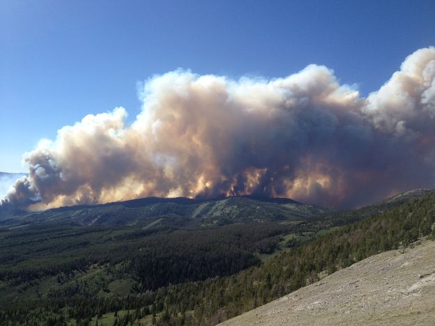 Looking toward Packsaddle Ridge. Photo by Jason Essington.