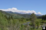 West side fire view. Photo by Ken Tanner.