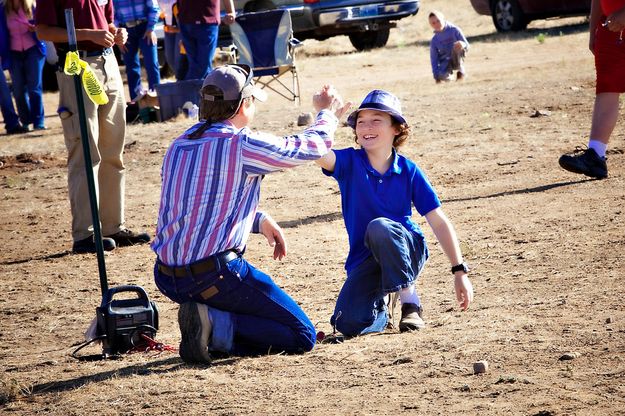 Good job!. Photo by Tara Bolgiano, Blushing Crow Photography.