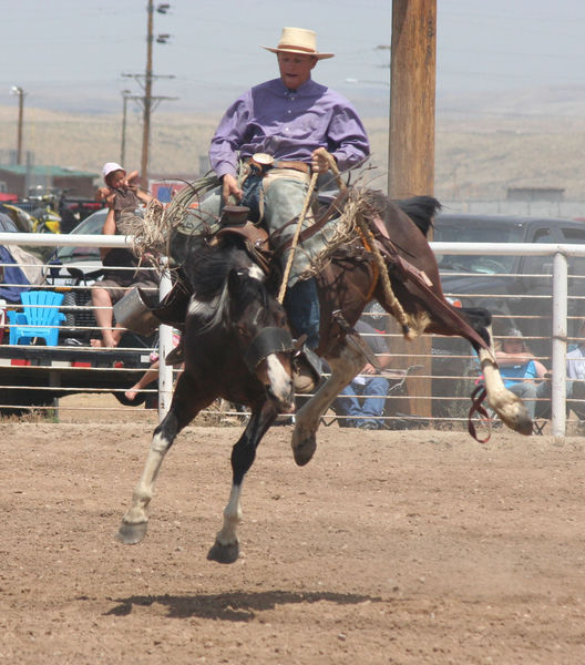 Ranch Bronc. Photo by Pinedale Online.