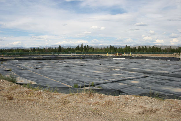 Anaerobic pond. Photo by Dawn Ballou, Pinedale Online.