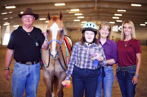 Posing after the ride. Photo by Tara Bolgiano, Blushing Crow Photography.