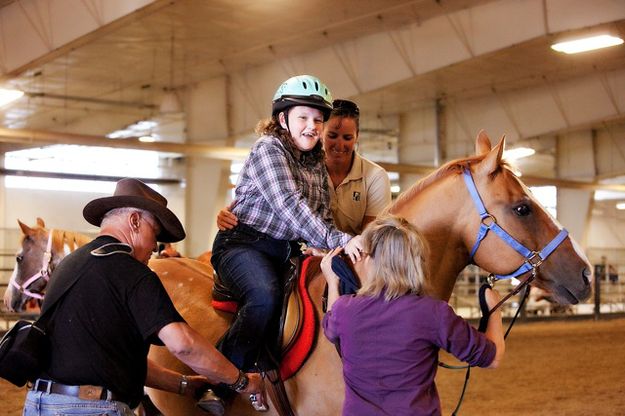 Ready to ride. Photo by Tara Bolgiano, Blushing Crow Photography.