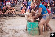 In the barrel. Photo by Tara Bolgiano, Blushing Crow Photography.