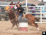 Barrel Racing. Photo by Pinedale Online.