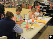 Sale Table. Photo by Dawn Ballou, Pinedale Online.