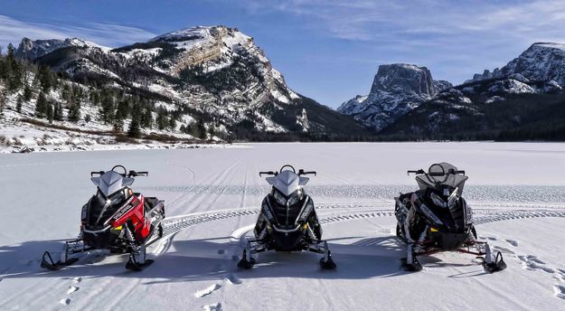 Boys and their toys. Photo by Dave Bell.