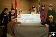 Shell donates to Public Health. Photo by Chris Havener, IPSSSDR.