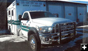 New ambulance. Photo by Eden Valley Ambulance Service.