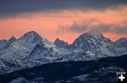 Alpenglow. Photo by Dave Bell.