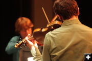 World-class strings. Photo by Tim Ruland, Pinedale Fine Arts Council.